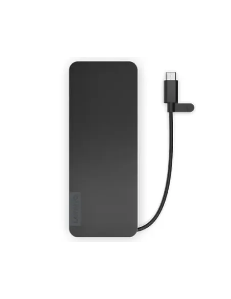 Lenovo 4X11N40212 replicatore di porte e docking station per laptop Cablato USB 3.2 Gen 1 (3.1 Gen 1) Type-C Nero