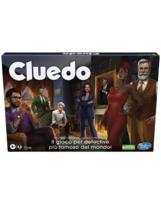 Cluedo Classico Refresh, gioco in scatola, gioco rivisitato per 2-6 giocatori, giochi di mistero giochi investigativi, giochi