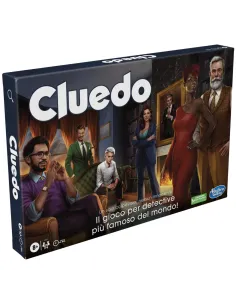 Cluedo Classico Refresh, gioco in scatola, gioco rivisitato per 2-6 giocatori, giochi di mistero giochi investigativi, giochi 2