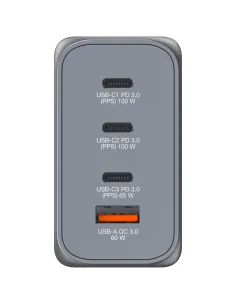 Verbatim GNC-200 Universale Nero, Grigio AC Ricarica rapida Interno 2