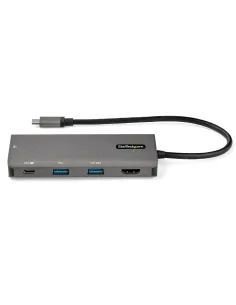 StarTech.com Adattatore multiporta USB C da viaggio - Convertitore video USB type-C HDMI 4K 30Hz - Mini docking station USB 2