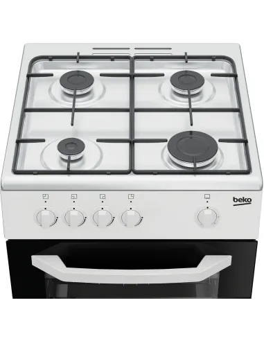Beko CSG 42001 FW Cucina a Gas, 50x50 cm