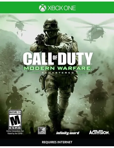 Activision Call of Duty Modern Warfare Remastered Rimasterizzata ITA Xbox One