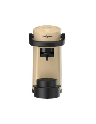 Caffè Borbone Simplymoon Macchina da Caffè a Cialde ESE 44mm – Multifunzione per Espresso, Infusi e Bevande Calde, Pressione 15