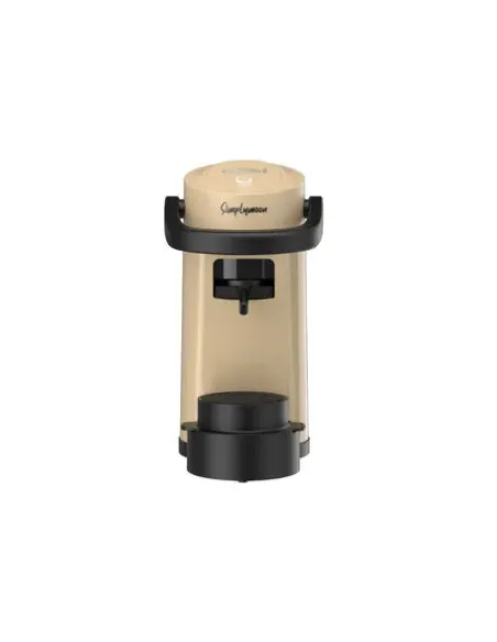 Caffè Borbone Simplymoon Macchina da Caffè a Cialde ESE 44mm – Multifunzione per Espresso, Infusi e Bevande Calde, Pressione 15