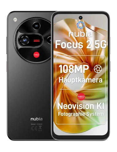 ZTE Nubia Focus 2 5G 17 cm (6.7") Doppia SIM USB tipo-C 8 GB 256 GB 5000 mAh Nero