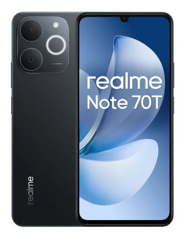 realme Note 70T 17,1 cm (6.74") Doppia SIM Android 15 4G USB tipo-C 4 GB 128 GB 6000 mAh Nero