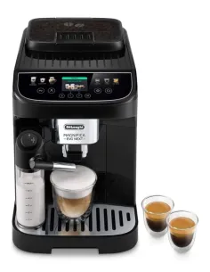 De’Longhi Magnifica Evo Next - Macchina Automatica per Caffè in Chicchi, Cappuccino, 10 Bevande, Nero (ECAM310.60.B)