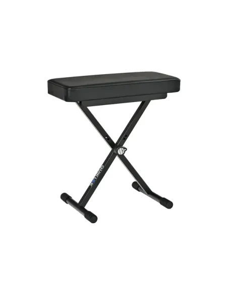 QUIK-LOK BX8 Panca da musicista Nero Seduta imbottita