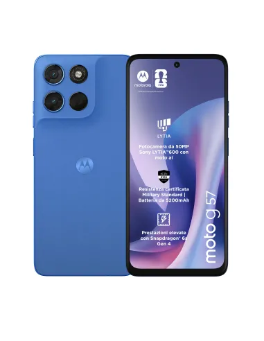 Motorola moto g57 Camera 50MP Doppia SIM Android 16.0 5G USB tipo-C 8 GB 256 GB 5200 mAh Verde