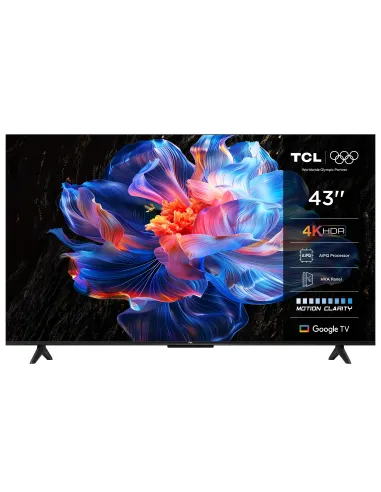 TCL Serie Smart TV 4K Ultra HD 43" 43P69K, Dolby Audio, HDR10+, Google TV