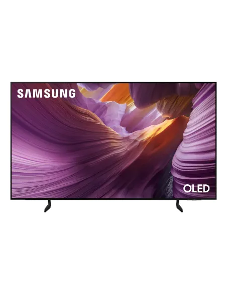 Samsung OLED AI TV 55" QE55S85FAUXZT 4K, Processore NQ4 AI Gen2, 4K AI Upscaling, Schermo antiriflesso, OLED HDR, Dolby Atmos &