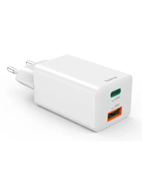 Hama 00201993 Caricabatterie per dispositivi mobili Telefono cellulare, Computer portatile, Smartphone, Tablet Bianco AC