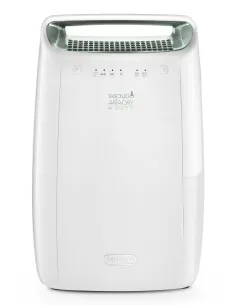 De’Longhi Tasciugo AriaDry - Deumidificatore, Capacità deumidificazione 12l 24h, Serbatoio 2,1L, Bianco (DEX212SF)