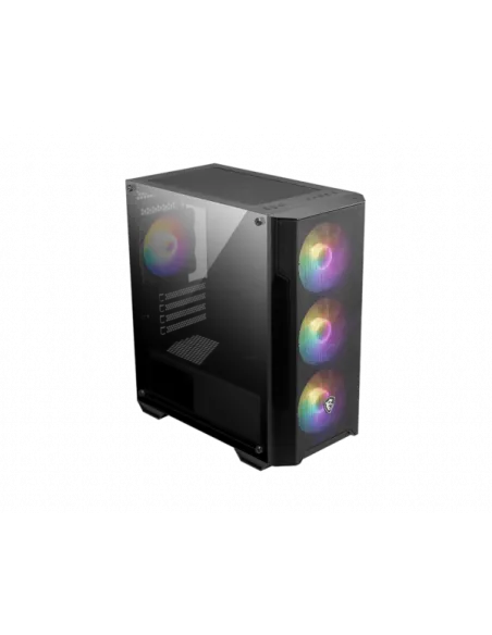 MSI MAG Forge M100A Micro Tower Nero, Trasparente