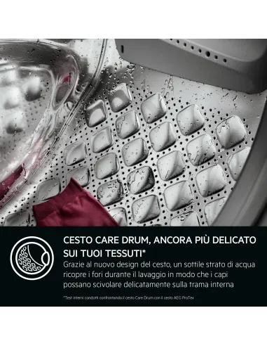 AEG Series 7000 Lavatrice Carica Frontale 8 Kg Classe A-40% 1400 Giri LR7FG84B4 MADE IN EUROPE