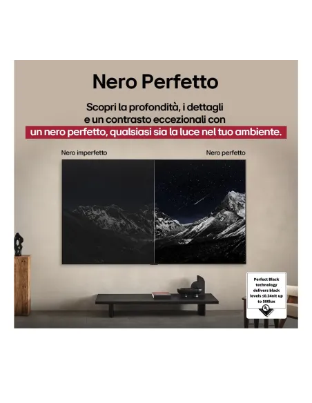 LG OLED evo AI OLED42C55LA TV Serie C5 42'' 4K, α9 Gen8, Dolby Vision, 20W, 4 HDMI, VRR 144Hz, Smart TV WebOS 25