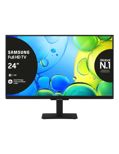 Samsung Full HD 24" UE24F6000FUXZT, Hyper Real Processor, HDR & Pur Color, Smart Experience, OTS Lite & Adaptive Sound, Slim