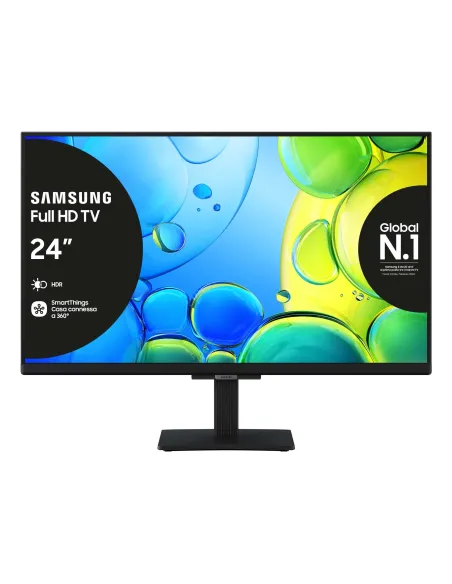 Samsung Full HD 24" UE24F6000FUXZT, Hyper Real Processor, HDR & Pur Color, Smart Experience, OTS Lite & Adaptive Sound, Slim