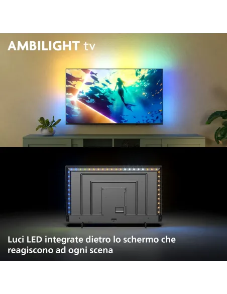 Philips Ambilight TV 55PUS8010 4K UHD LED 139cm 55" Smart TV Dolby Atmos Titan OS