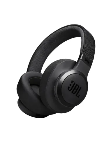 JBL Live 770 NC Cuffie circum-aurali wireless con cancellazione del rumore adattiva, Nero