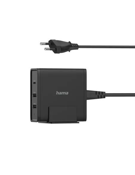 Hama 00200017 Caricabatterie per dispositivi mobili Smartphone, Tablet, Universale Nero AC Ricarica rapida Interno