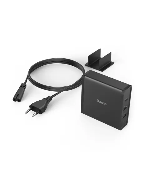 Hama 00200017 Caricabatterie per dispositivi mobili Smartphone, Tablet, Universale Nero AC Ricarica rapida Interno