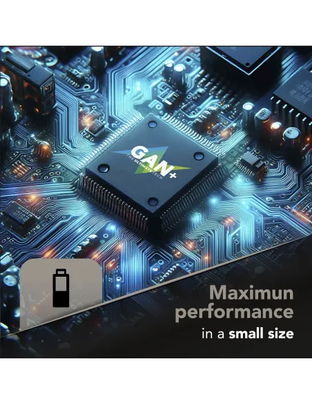 Cellularline MULTIPOWER MICRO 45W Caricabatterie da rete veloce ultracompatto 2 porte, 45W