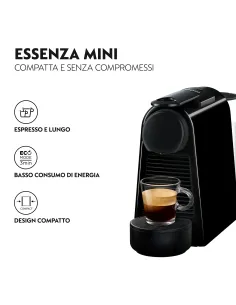 De’Longhi Essenza Mini EN85.B Automatica Manuale Macchina per caffè a capsule 0,6 L 2