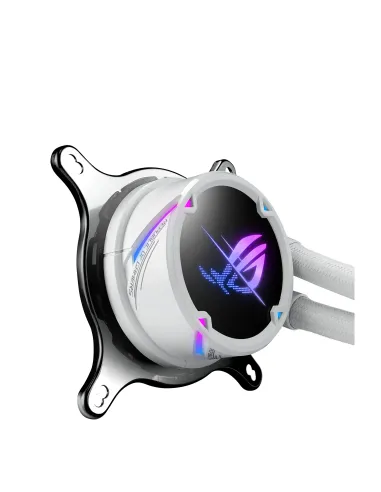 ASUS ROG STRIX LC II 240 ARGB White Edition Processore Raffreddatore di liquidi tutto in uno 12 cm Bianco 1 pz