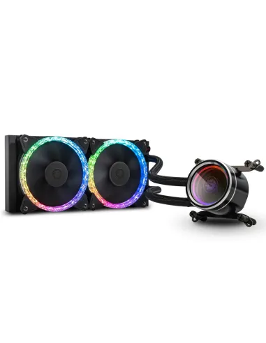 Bitspower Cyclops 240 Processore Raffreddatore di liquidi tutto in uno Nero, Argento 1 pz