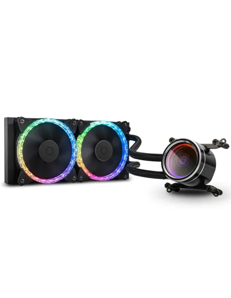Bitspower Cyclops 240 Processore Raffreddatore di liquidi tutto in uno Nero, Argento 1 pz