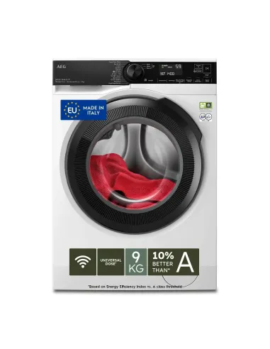 AEG Lavatrice Carica Frontale 9 Kg Classe A-10% 1400 Giri MADE IN ITALY LR8H94GBY