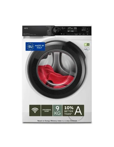 AEG Lavatrice Carica Frontale 9 Kg Classe A-10% 1400 Giri MADE IN ITALY LR8H94GBY
