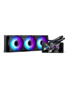 Phanteks Glacier One 360M25 LCD Processore Raffreddatore di liquidi tutto in uno 12 cm Nero 1 pz