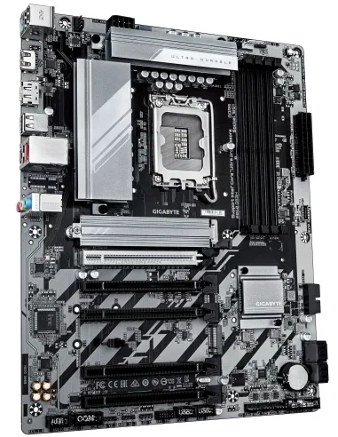 GIGABYTE B860 DS3H Scheda madre - CPU Intel Core Ultra, VRM a 8+1+2+2 fasi, fino a 9066MHz DDR5, 1xPCIe 5.0 + 1xPCIe 4.0 M.2,