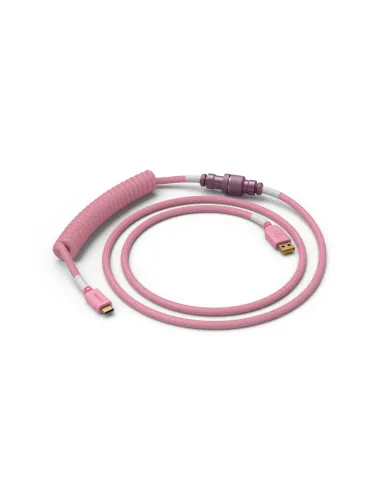Glorious Gaming Coiled Rosa 1,37 m