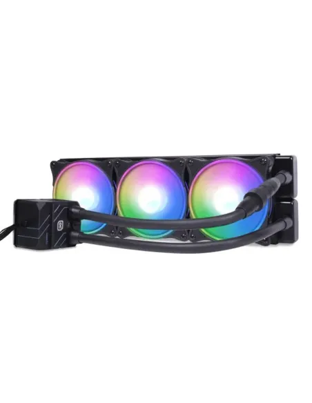 Alphacool 13074 sistema di raffreddamento per computer Processore Raffreddatore di liquidi tutto in uno 12 cm Nero 1 pz
