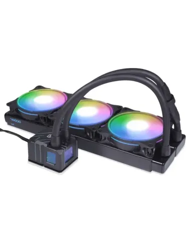 Alphacool 13074 sistema di raffreddamento per computer Processore Raffreddatore di liquidi tutto in uno 12 cm Nero 1 pz