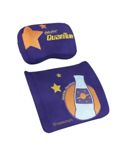 noblechairs Fallout Nuka-Cola Quantum Cuscino per il collo cuscino lombare Viola 2 pz 2