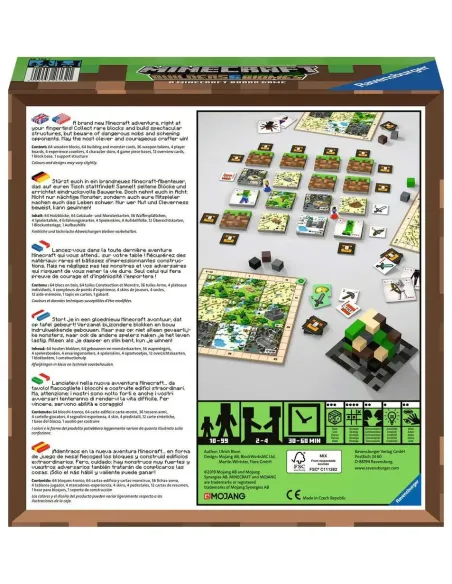 Ravensburger Minecraft Builders & Biomes Gioco da tavolo Con tessere