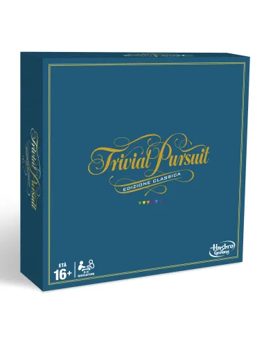 Hasbro Gaming Trivial Pursuit , gioco in scatola, sfida trivial, da 16 anni in su, per 2-6 giocatori