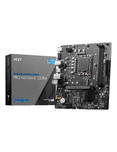 MSI PRO H610M-E DDR4 scheda madre Intel H610 LGA 1700 micro ATX