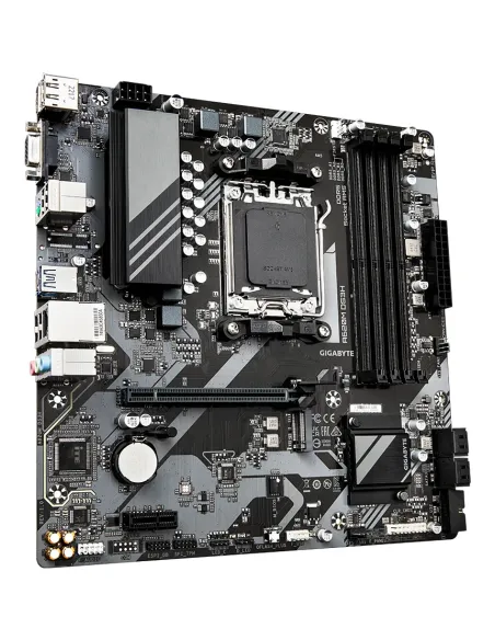 GIGABYTE A620M DS3H Scheda madre - Supporta CPU AMD Ryzen 8000, VRM digitale 5+2+2 fasi, fino a 7600MHz DDR5 (OC), 1xPCIe 4.0