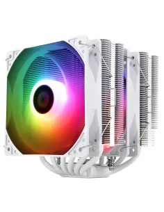 Thermalright Peerless Assassin 120 SE WHITE ARGB Processore Raffreddatore d'aria 12 cm Bianco 1 pz