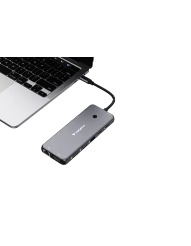 Verbatim CMH-14 USB tipo-C 5000 Mbit s Argento