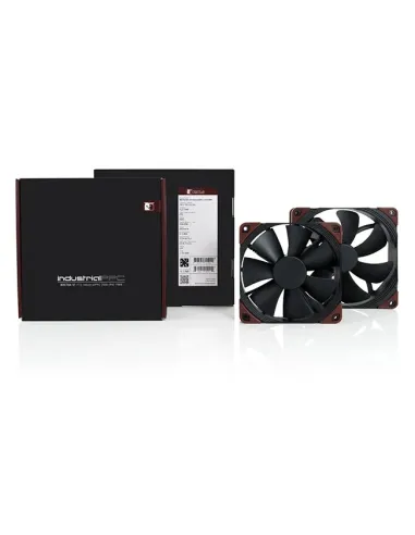 Noctua NF-F12 IndustrialIPPC-2000 Case per computer Ventilatore 12 cm Nero, Marrone