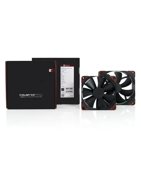 Noctua NF-F12 IndustrialIPPC-2000 Case per computer Ventilatore 12 cm Nero, Marrone