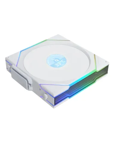 Lian Li Uni Fan TL120 LCD Reverse Blade Wireless Case per computer Ventilatore 12 cm Bianco 1 pz