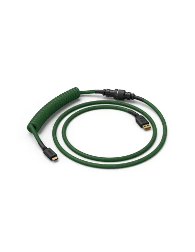 Glorious Gaming Coiled Verde 1,37 m